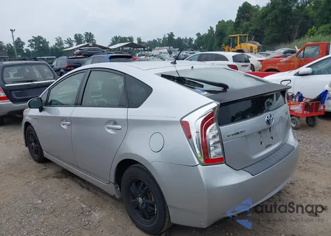 2012 Toyota Prius Two из США, поврежденный, VIN JTDKN3DU1C5483921